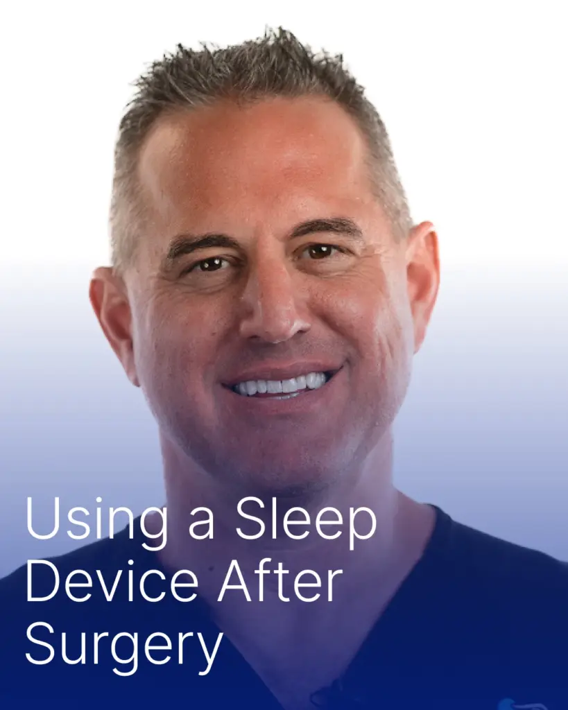 Using a Sleep Device After Surgery | Complete Dental Care