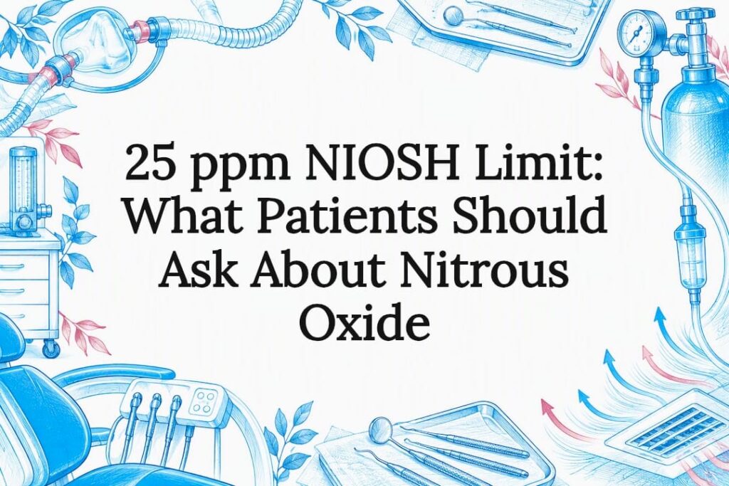 Nitrous oxide dental safety title card