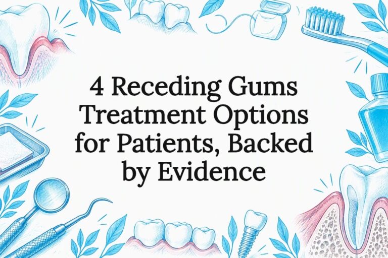4 Receding Gums Treatment Options for Patients, Backed by Evidence
